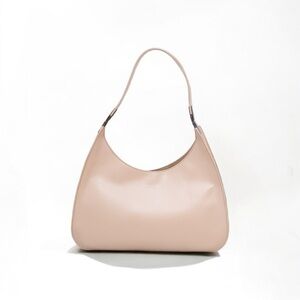 VNTG GUCCI BEIGE VITELLO LEATHER SHOULDER BAG